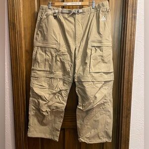 Nike ACG Smith Summit Convertible Cargo Pants Khaki Men’s Sz XXL FN0428-247